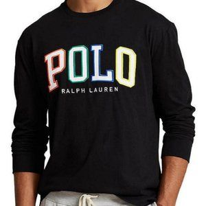 Polo Ralph Lauren Classic-Fit Logo Jersey Long-Sleeve Tee Men's Medium BNWT New